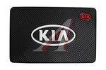 Коврик на панель приборов противоскользящий 19,5х13см KIA