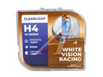 Лампа 12V H4 60/55W P43t-38 комплект CLEARLIGHT