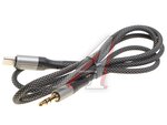 Кабель jack 3.5-USB Type C 1м HOCO