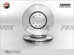 Диск тормозной VW Golf (97-06) AUDI A3 (99-06) передний вентилируемый (1шт.) FENOX