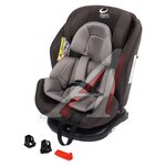 Автокресло детское 0-36кг (0+I-ll-IlI) 0-12лет темно-серое Isofix Ультра SIGER