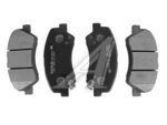 Колодки тормозные HYUNDAI Solaris (17-) KIA Rio (17-) передние (4шт.) PATRON