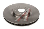 Диск тормозной LAND ROVER Range Rover (12-) передний (1шт.) KORTEX