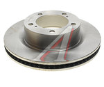 Диск тормозной TOYOTA Land Cruiser (J200) (08-15) LEXUS LX570 передний вентилируемый (1шт.) KORTEX