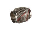 Гофра глушителя 55х100 трехслойная WIRE MESH нержавеющая сталь CBD