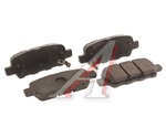 Колодки тормозные NISSAN Murano (08-) задние (4шт.) OE