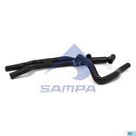 Патрубок DAF отопителя SAMPA