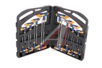 Набор ключей TORX 2,2.5,3,4,5,6,8,10,T10,T15,T20,T25,T30,T40,T45,T50 Т-образных 16 пр. в кейсе LIGE