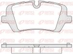 Колодки тормозные LAND ROVER Range Rover (12-) задние (4шт.) REMSA