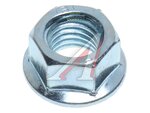 Гайка М10 ГАЗ-3302,2217 кронштейна стабилизатора с фланцем КРАСНАЯ ЭТНА