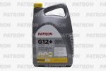Антифриз PATRON PCF5005 G12+ 5л желтый готовый