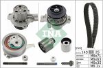 Комплект ГРМ VW Transporter (15-19) с насосом водяным INA