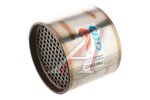 Пламегаситель коллекторный L=80мм (внешн.d=95мм) секционный ZeroNoise нерж. сталь CBD