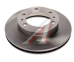 Диск тормозной TOYOTA Hilux (05-) передний (1шт.) SANGSIN