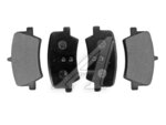 Колодки тормозные GEELY Tugella,Xingyue (19-) задние (4шт.) OE