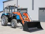 Погрузчик МТЗ-80,82 навесной фронтальный г/п 1000кг (БРС, БРС РО EURO) без джойстика САЛЬСК