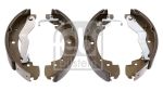 Колодки тормозные VW T4 (90-98) (1.8/2.5 TDI) задние барабанные (4шт.) FEBI