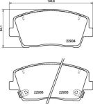 Колодки тормозные HYUNDAI G70 (18-) передние (4шт.) BREMBO