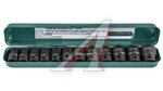 Набор головок торцевых 3/8" 8-19мм 12 предметов JONNESWAY