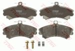 Колодки тормозные MITSUBISHI Carisma (98-05), Colt (08-) VOLVO S40 передние (4шт.) TRW