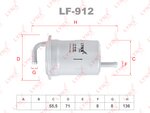 Фильтр топливный LYNX LF-912