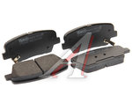 Колодки тормозные HYUNDAI Santa Fe (10-) KIA Sorento (09-) задние (4шт.) MANDO