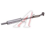 Глушитель VW Polo (09-) средняя часть BOSAL