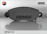Колодки тормозные FORD Transit (00-06) передние (4шт.) FENOX