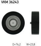Ролик приводного ремня VOLVO S80 (07-),XC70 (08-),XC90 (-07) промежуточный SKF