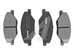 Колодки тормозные VW Polo (10-) SKODA Fabia (11-) передние (4шт.) PATRON