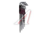 Набор ключей TORX T10-Т50 Г-образных удлиненных 9 предметов THORVIK