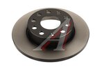 Диск тормозной VW Golf,Touran SKODA Octavia задний (1шт.) NIBK