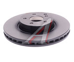 Диск тормозной MERCEDES C (W204),E (W212) передний (1шт.) TRW