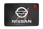 Коврик на панель приборов противоскользящий 19,5х13см NISSAN