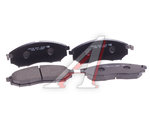 Колодки тормозные NISSAN Pathfinder ,Navara (2.5CDI) (R17) передние (4шт.) HSB