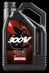 Масло моторное для 4-х тактных двигателей MOTUL 300V 4T FACTOTY LINE 10W40 синт.4л (Уценка)