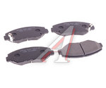 Колодки тормозные HONDA Accord (03-),CR-V (02-) передние (4шт.) HSB