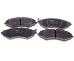 Колодки тормозные DAEWOO Nexia, Nubira CHEVROLET Lacetti (03-) передние (4шт.) TRW
