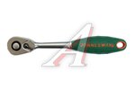 Ключ трещотка 1/4" 48 зубьев 135мм JONNESWAY