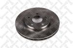 Диск тормозной MERCEDES A (W169),B (W245) передний (1шт.) STELLOX