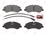 Колодки тормозные FORD Transit (14-) передние (4шт.) LYNX