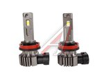 Лампа светодиодная 12V H11 PGJ19-2 4300K бокс (2шт.) LEDISON