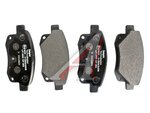 Колодки тормозные FORD Transit (06-) задние (4шт.) DELPHI
