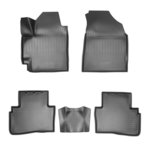 Коврик салона HYUNDAI Creta (16-) полиуретан черный (4 предм.) NORPLAST