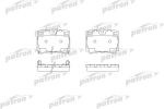 Колодки тормозные MITSUBISHI Pajero Sport,Montero Sport (98-09) (2.5 D/3.0) задние (4шт.) PATRON