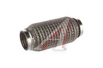 Гофра глушителя 40х150 трехслойная WIRE MESH нержавеющая сталь CBD