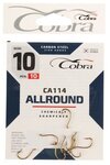 Крючки Cobra ALLROUND сер. CA114 разм. 010 10шт.