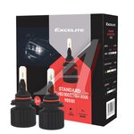 Лампа светодиодная 12/24V HB3/HB4 P20/22d +250% 6000K (2шт.) Led Cool White Standart EXCELITE