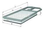 Фильтр возд.MAHLE/KNECHT LX954