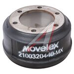 Барабан тормозной JAC N80 задний MOVELEX